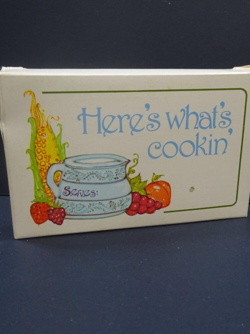 Vintage Here's What's Cookin Recipe Cards - 42 Unused Cards